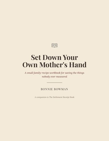 Set Down Your Own Mother’s Hand cover